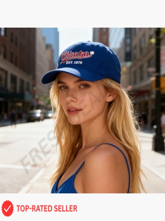 Embroidered Baseball Cap Adjustable Vintage Style Adult Unisex Cotton Hat main image 6